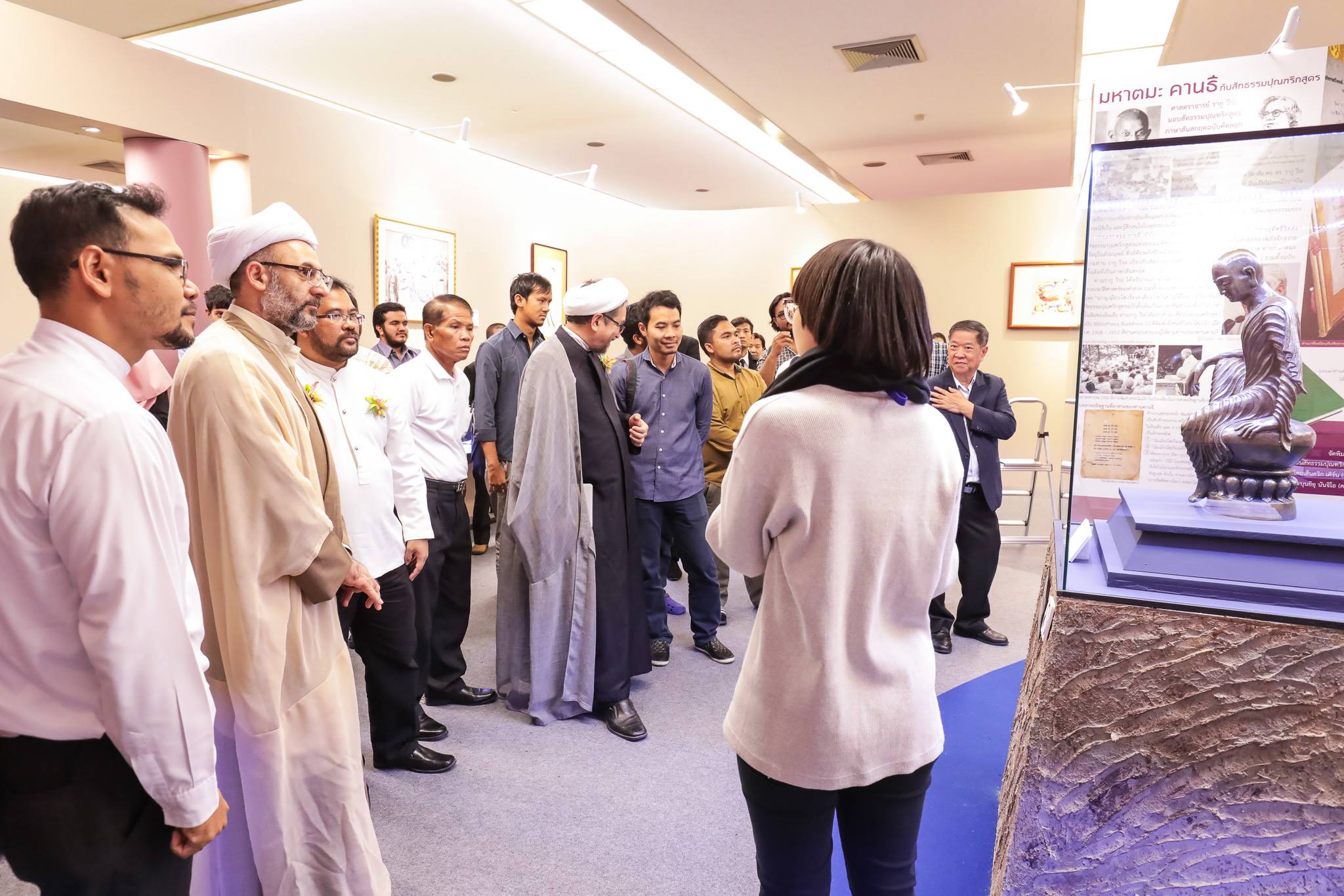 นิทรรศการสัทธรรมปุณฑริกสูตร 3